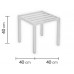 Table Basse Auxilliaire Piscis-40 Finition Blanc